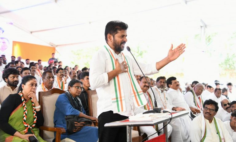 Hon’ble CM Revanth Reddy Participated in Dharna for 42% BC Reservations at Jantar Mantar, New Delhi